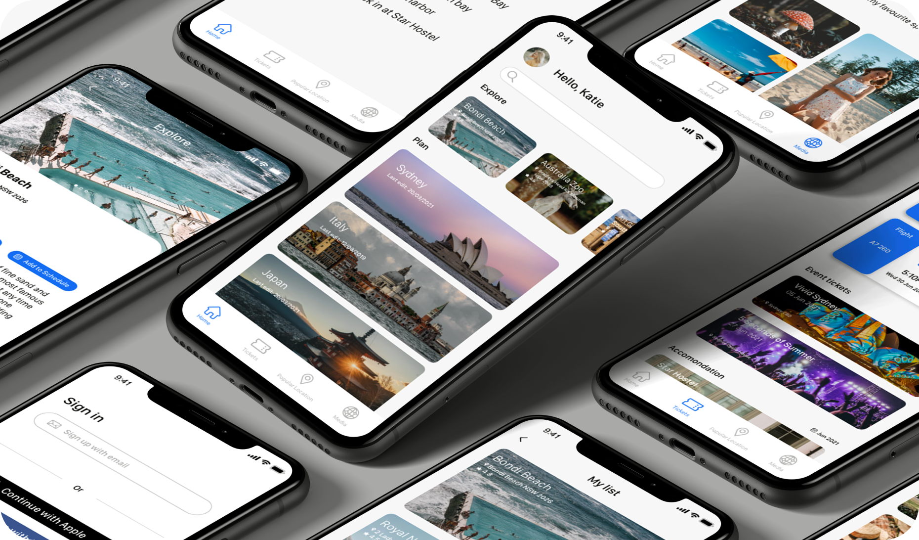 Guide Lux phone templates
